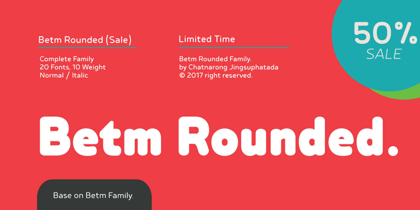 Fuente Betm Rounded